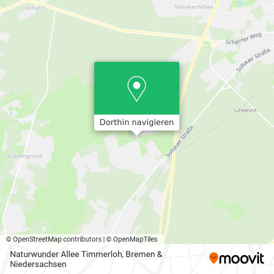 Naturwunder Allee Timmerloh Karte
