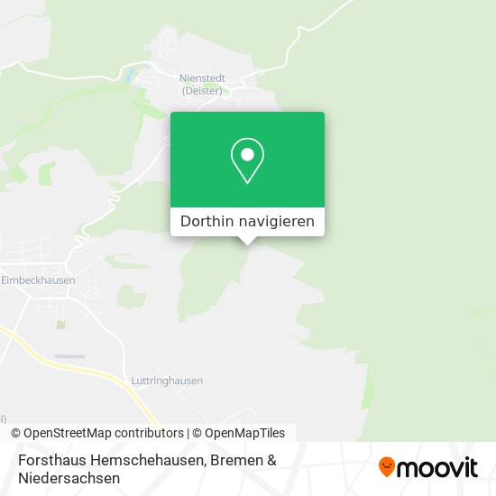 Forsthaus Hemschehausen Karte