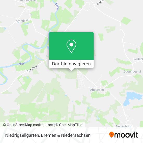 Niedrigseilgarten Karte