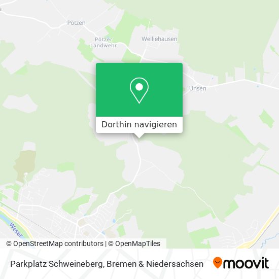 Parkplatz Schweineberg Karte