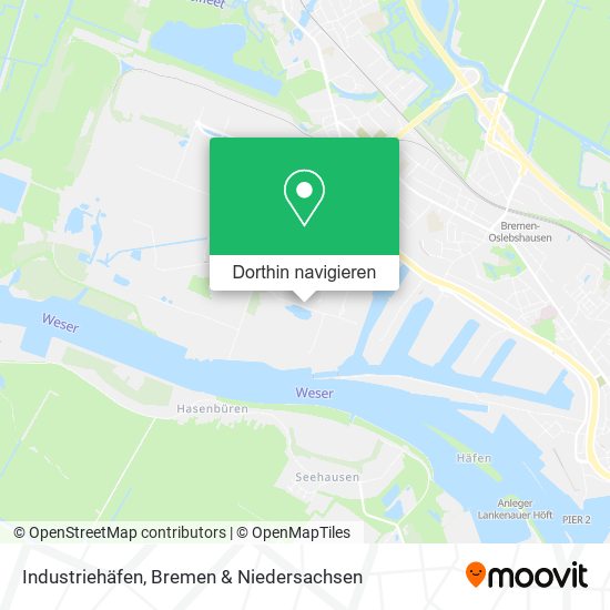 Industriehäfen Karte