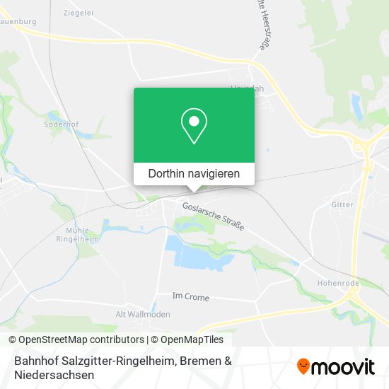 Bahnhof Salzgitter-Ringelheim Karte
