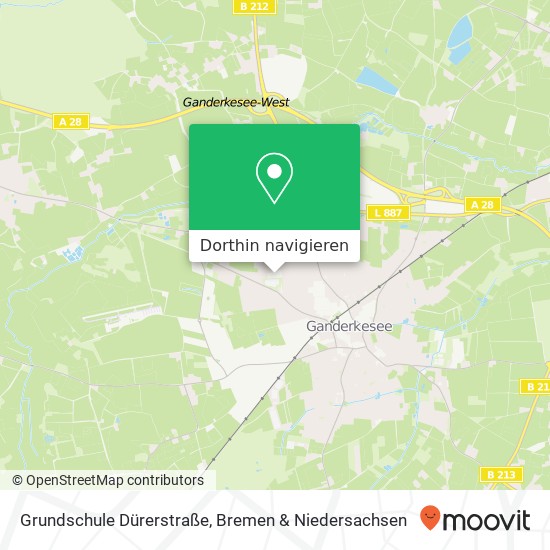 Grundschule Dürerstraße Karte