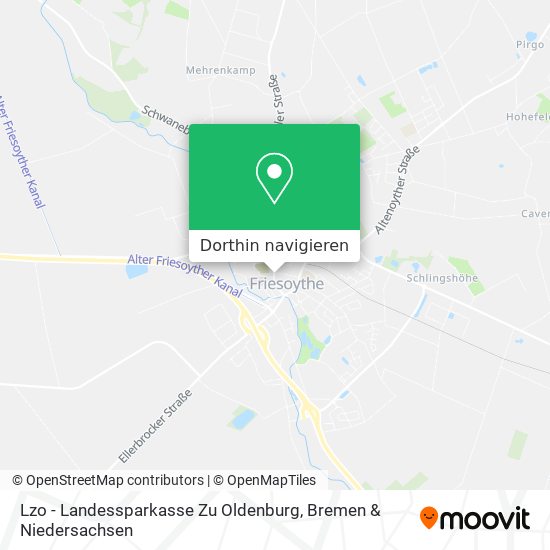 Lzo - Landessparkasse Zu Oldenburg Karte