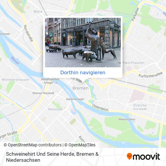 Schweinehirt Und Seine Herde Karte