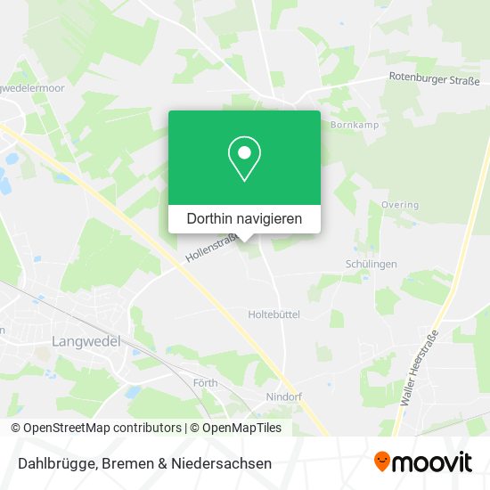 Dahlbrügge Karte