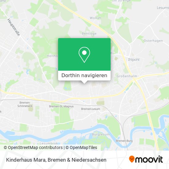 Kinderhaus Mara Karte