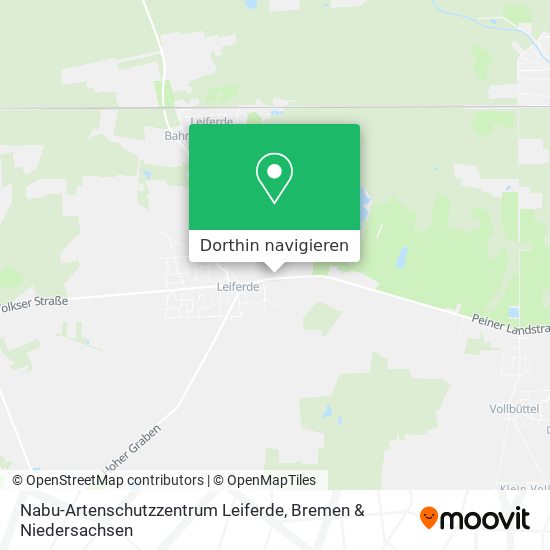 Nabu-Artenschutzzentrum Leiferde Karte