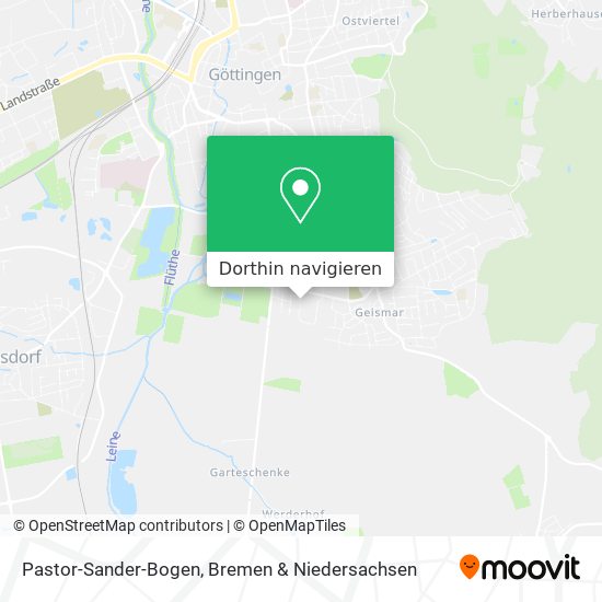 Pastor-Sander-Bogen Karte