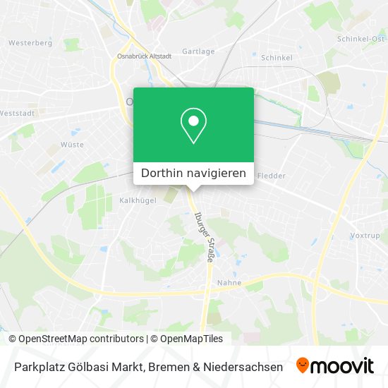 Parkplatz Gölbasi Markt Karte