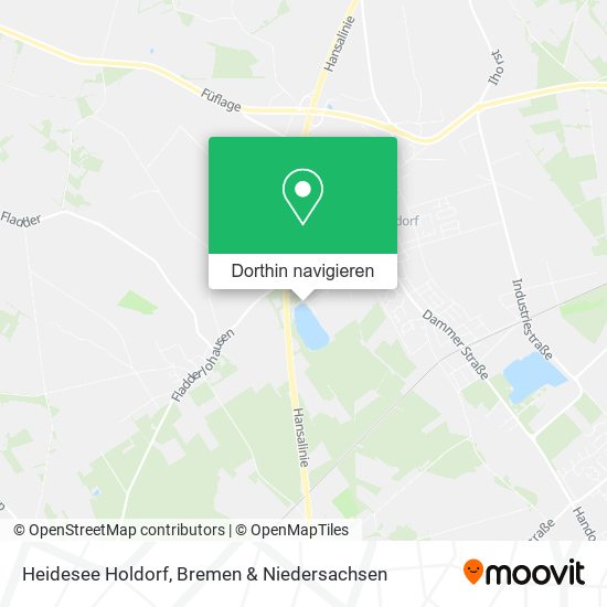 Heidesee Holdorf Karte