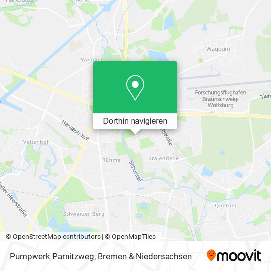 Pumpwerk Parnitzweg Karte