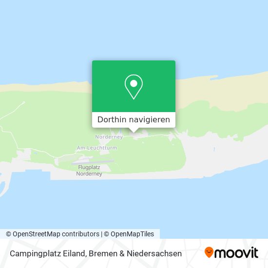 Campingplatz Eiland Karte