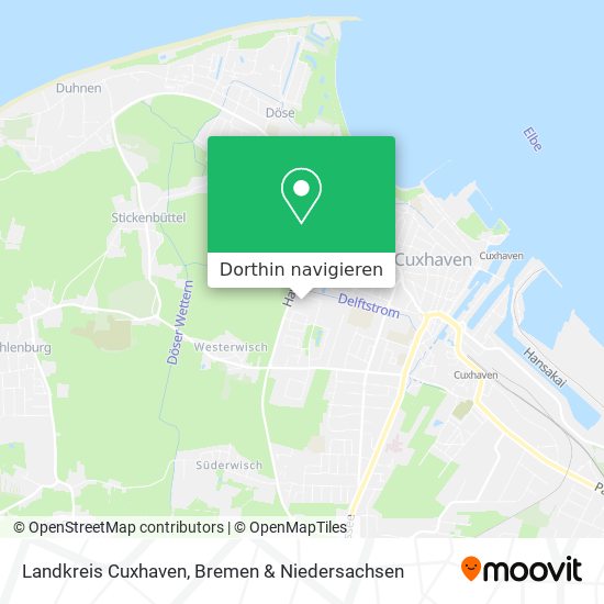 Landkreis Cuxhaven Karte