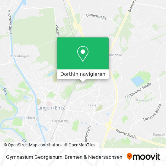Gymnasium Georgianum Karte