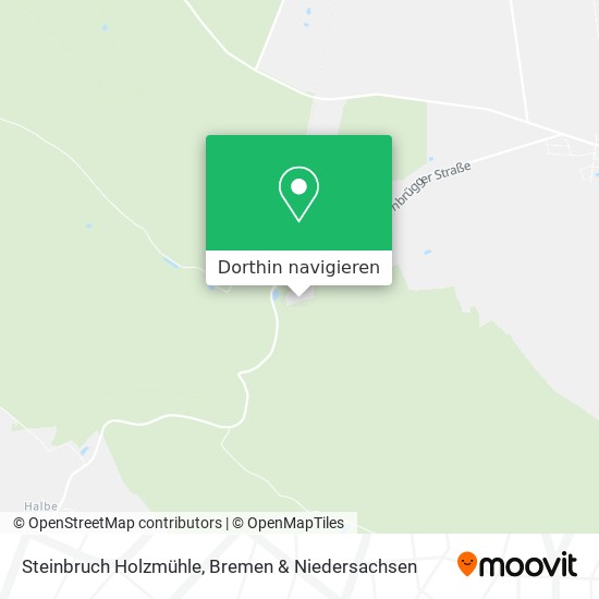 Steinbruch Holzmühle Karte