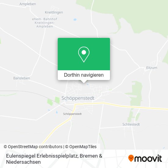 Eulenspiegel Erlebnisspielplatz Karte
