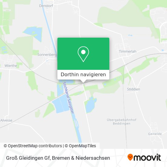 Groß Gleidingen Gf Karte