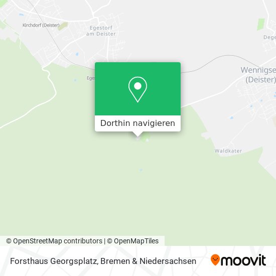 Forsthaus Georgsplatz Karte