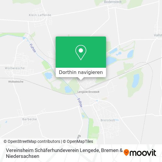 Vereinsheim Schäferhundeverein Lengede Karte