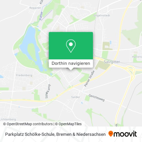 Parkplatz Schölke-Schule Karte