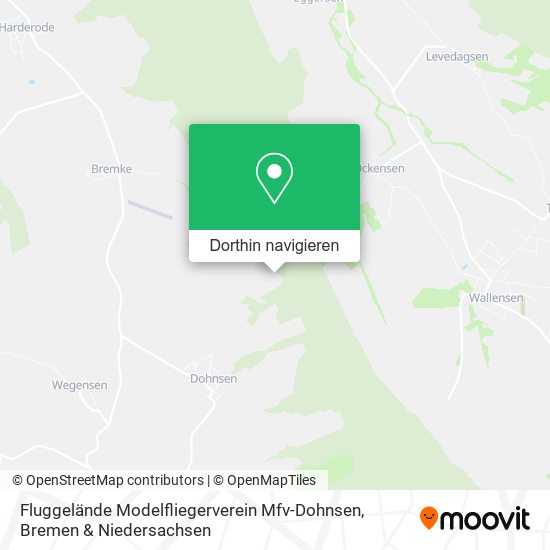 Fluggelände Modelfliegerverein Mfv-Dohnsen Karte