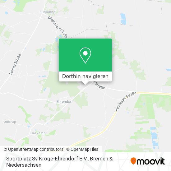 Sportplatz Sv Kroge-Ehrendorf E.V. Karte