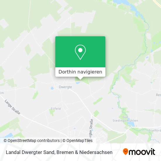 Landal Dwergter Sand Karte