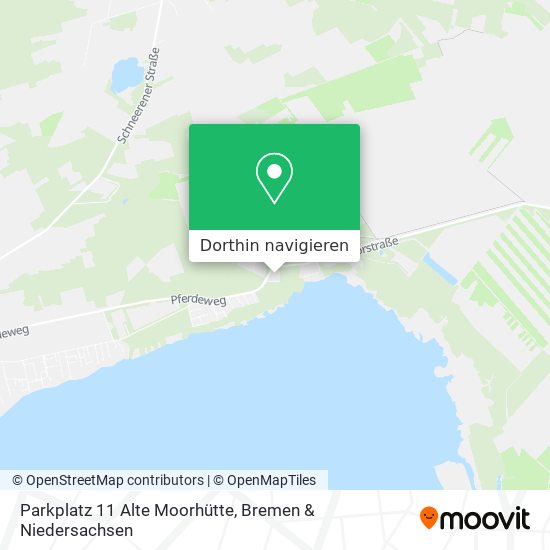 Parkplatz 11 Alte Moorhütte Karte