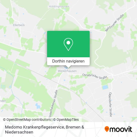 Medomo Krankenpflegeservice Karte