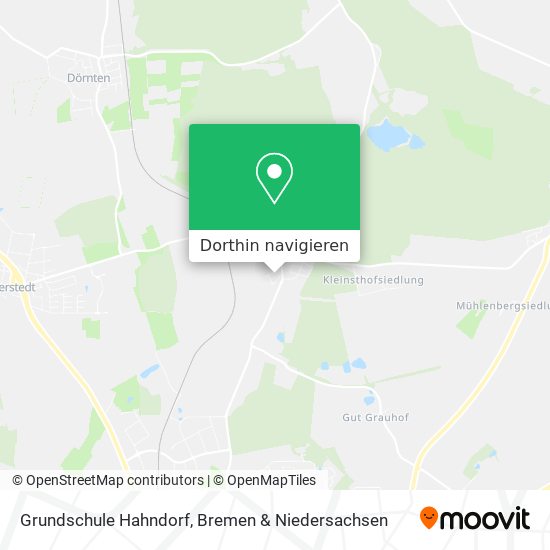Grundschule Hahndorf Karte