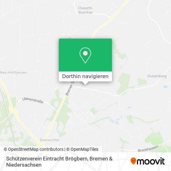 Schützenverein Eintracht Brögbern Karte