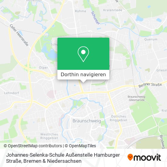 Johannes-Selenka-Schule Außenstelle Hamburger Straße Karte