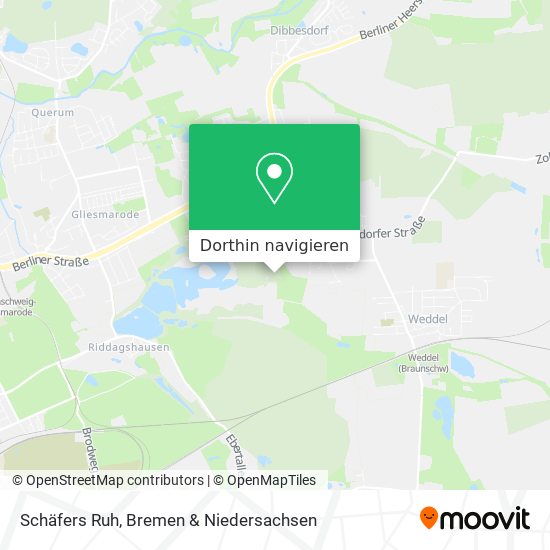 Schäfers Ruh Karte