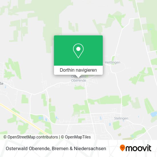 Osterwald Oberende Karte