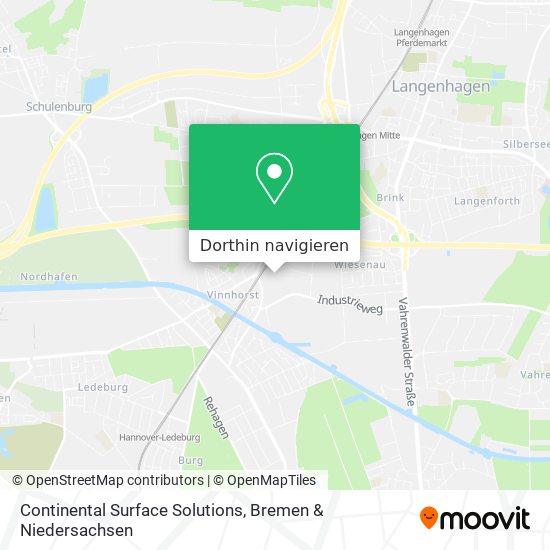 Continental Surface Solutions Karte