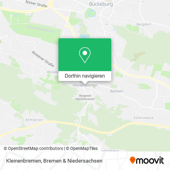 Kleinenbremen Karte