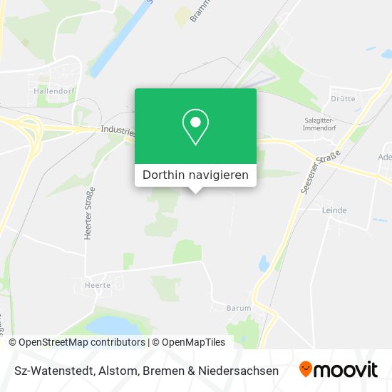 Sz-Watenstedt, Alstom Karte