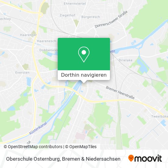 Oberschule Osternburg Karte