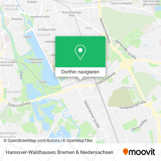 Hannover-Waldhausen Karte