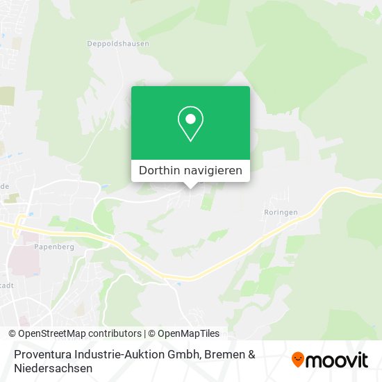 Proventura Industrie-Auktion Gmbh Karte