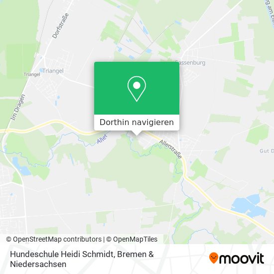 Hundeschule Heidi Schmidt Karte