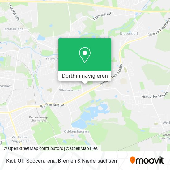 Kick Off Soccerarena Karte