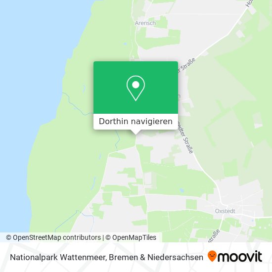 Nationalpark Wattenmeer Karte