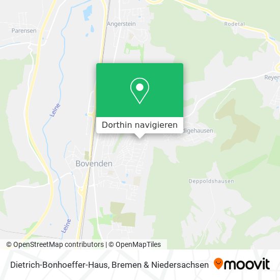 Dietrich-Bonhoeffer-Haus Karte