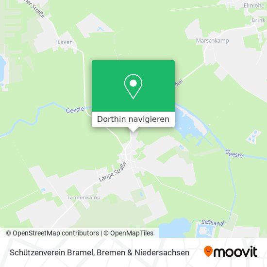Schützenverein Bramel Karte