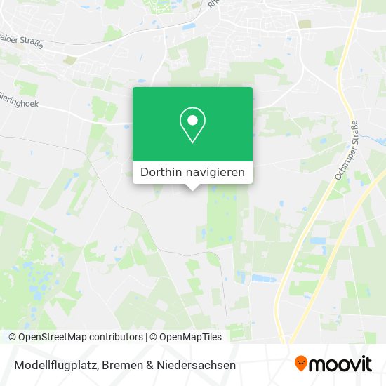 Modellflugplatz Karte