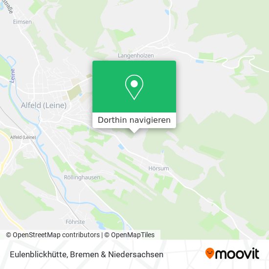 Eulenblickhütte Karte