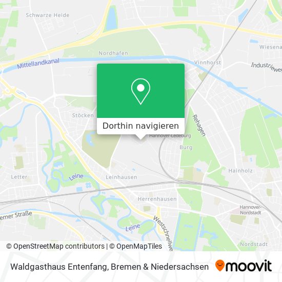 Waldgasthaus Entenfang Karte