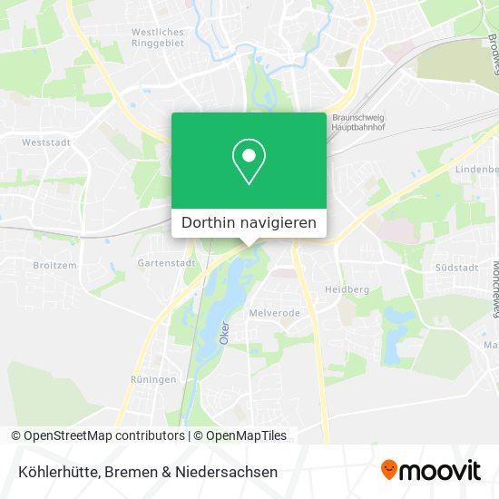Köhlerhütte Karte